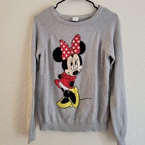 Disney Minnie Mouse Sweater Size Medium